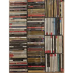 A large collection of mostly Jazz CD's including Fats Waller, Eddie Calvert, Harry James, Ella Fitzgerald, Wood Herman, Frank Sinatra and other music four boxes (400+)