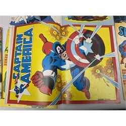 Spider-Man comics (1982-1985) nos 500-527, 529-535, 537-552, 579-602, 604-614, 620-626, and 628-631 (97)