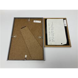 18th century alphabet cross stitch sampler, together with a later alphabet sampler, largest H31cm, W22cm