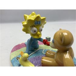 Five Coalport The Simpsons character figures, comprising limited edition Mush, no 1517/4000, Sideshow Mel Gets Fired, The Gift of Maggie, Will Work for Duff, Two to Tango, all boxed
