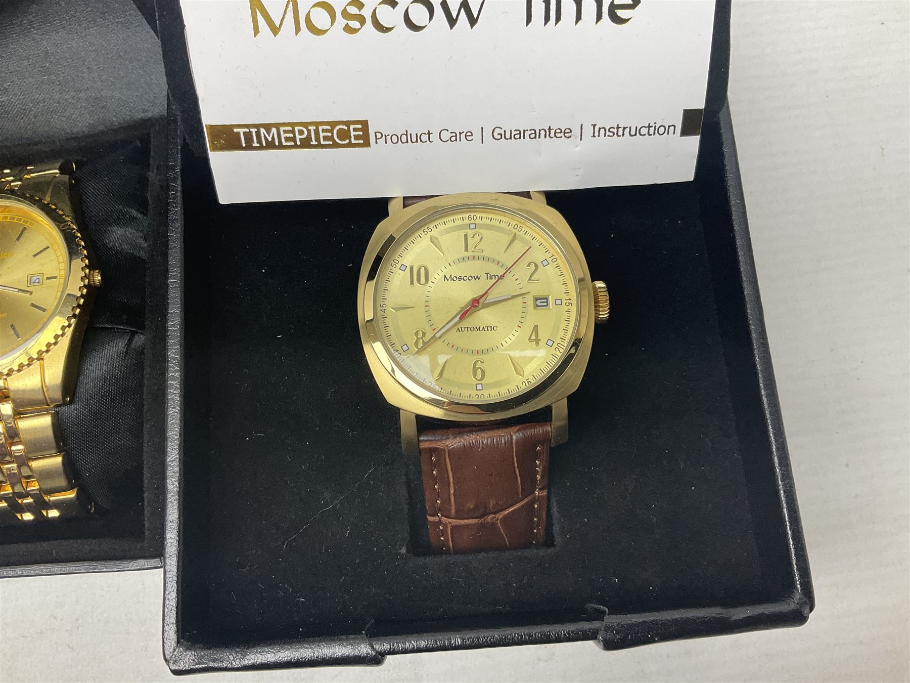 Four automatic wristwatches including two GT Precision, Pendule and Moscow Time and eight quartz wristwatches including Ingersoll Gems, Diamond & Co, Cristin Lars Diamond, Gianni Ricci and Philip Mercier (12) 