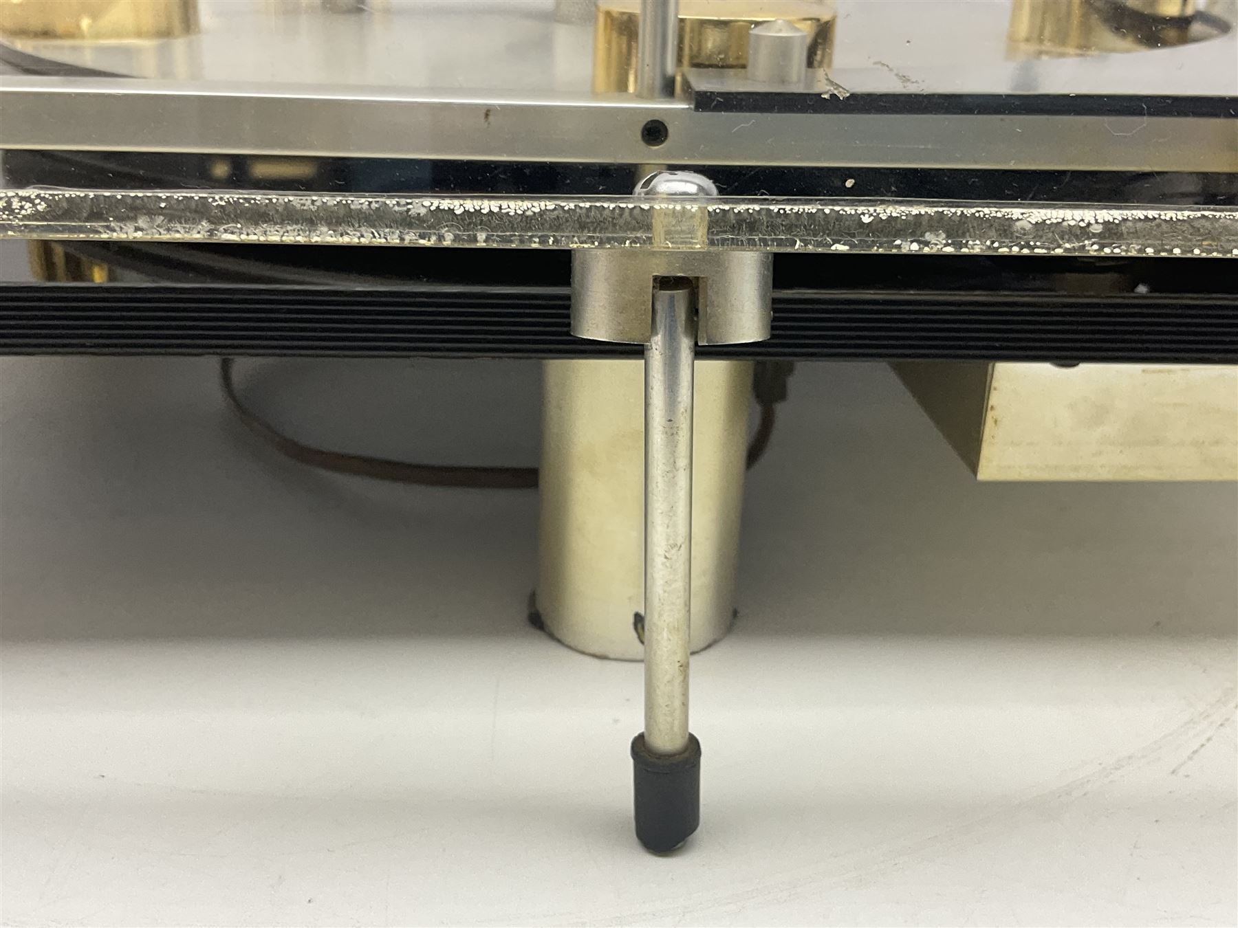 1970s Transcriptor Saturn turntable with paperwork including original receipt dated June 1973 and some accessories