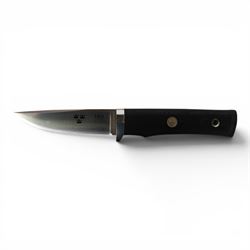 Fallkniven TK2 3G Steel hunting knife, with leather sheath, in presentation box, cased, knife length 21cm 