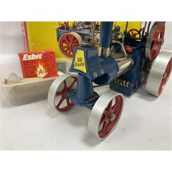 Mamod TE1A Wilesco Dampftraktor live steam tractor, with original box 