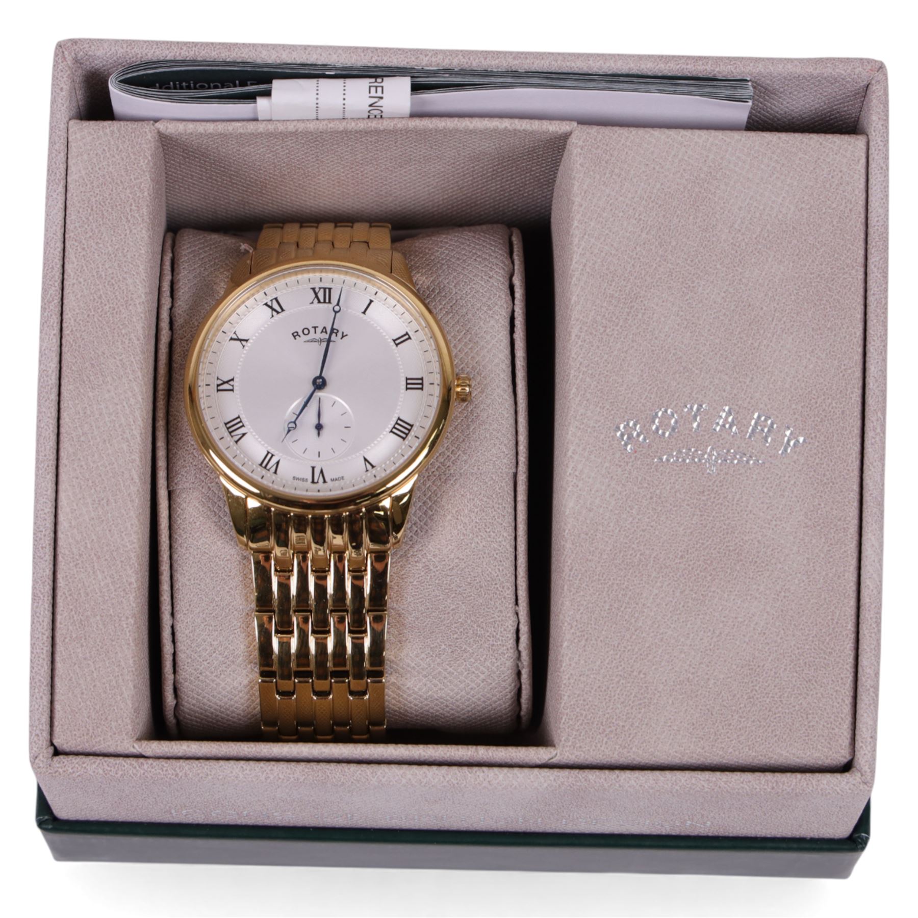 Four gentleman's wristwatches, including boxed Rotary, Head, D&G and Seiko examples