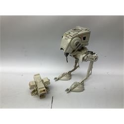 Star Wars - thirteen early 1980s vehicles/equipment including X-Wing Fighter; Snowspeeder; Slave 1 (Boba Fett's Spaceship); Scout Walker C7; Mobile Laser Cannon; Tripod Laser Cannon; Speeder Bike; Radar laser Cannon; two Vehicle Maintenance Energisers etc; all unboxed (13)