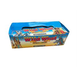 Collection of vintage toy boxes, including Britain's Wild West Cowboys and Indians, Deetail, etc