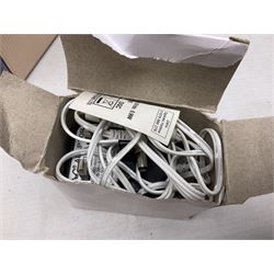 Christmas decorations; Premier LED Christmas Village scene with moving train, together with three Lumineo christmas scenes, and other similar 