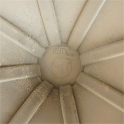 Eero Saarinen (1910-1961) for Knoll - 'Saarinen' tulip dining table, gloss white finished top, raised on a tulip shaped aluminium base with a Rilsan-coating