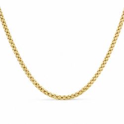 Fope 18ct gold necklace, with lobster clasp, London import mark 1997