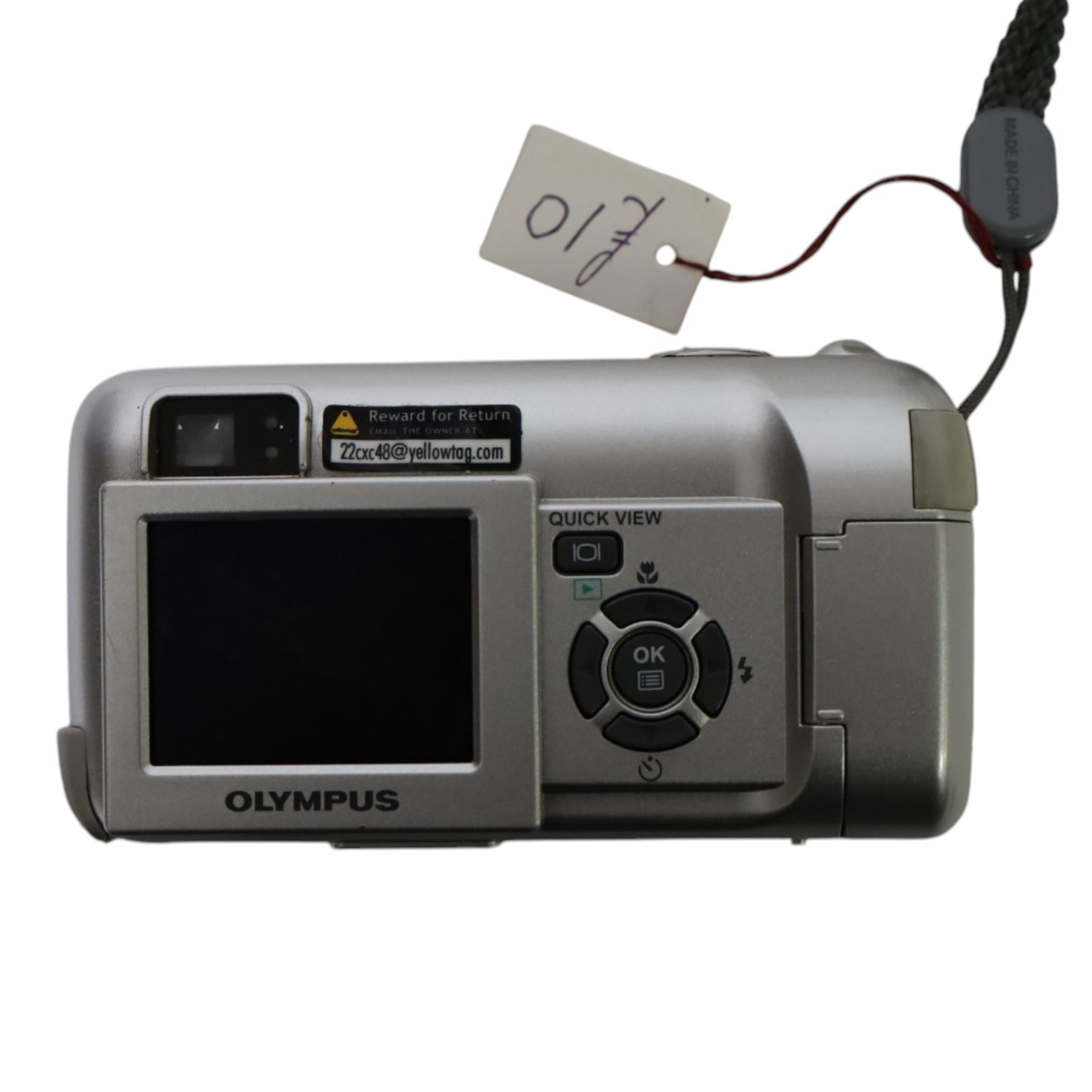 Five Olympus compact digital cameras, comprising Superzoom 800S, Camedia C-450 Zoom, Superzoom 160, XA3 and a boxed Camedia C-100