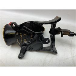 Spong & Co. no.3 table mounted coffee grinder and Ethos fetty pasta machine