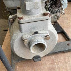 UP168 Petrol 5.5hp water pump - THIS LOT IS TO BE COLLECTED BY APPOINTMENT FROM DUGGLEBY STORAGE, GREAT HILL, EASTFIELD, SCARBOROUGH, YO11 3TX