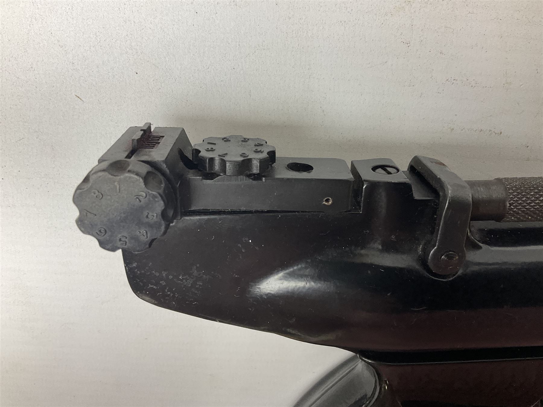 Webley Hurricane .22 air pistol with over lever action and thumb safety L27cm; Webley Premier .22 air pistol with over lever action No.816; part Diana model 2 air pistol; and quantity of .22 pellets in three tins