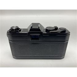 Canon QL Pellix camera body, serial no. 807468, with 'Canon FL 58mm 1:1.2' lens, serial no. 60185