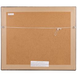 George Frederick Nicholls (British 1885-1937): Mill in Snow, watercolour heightened with white signed 37cm x 49cm 