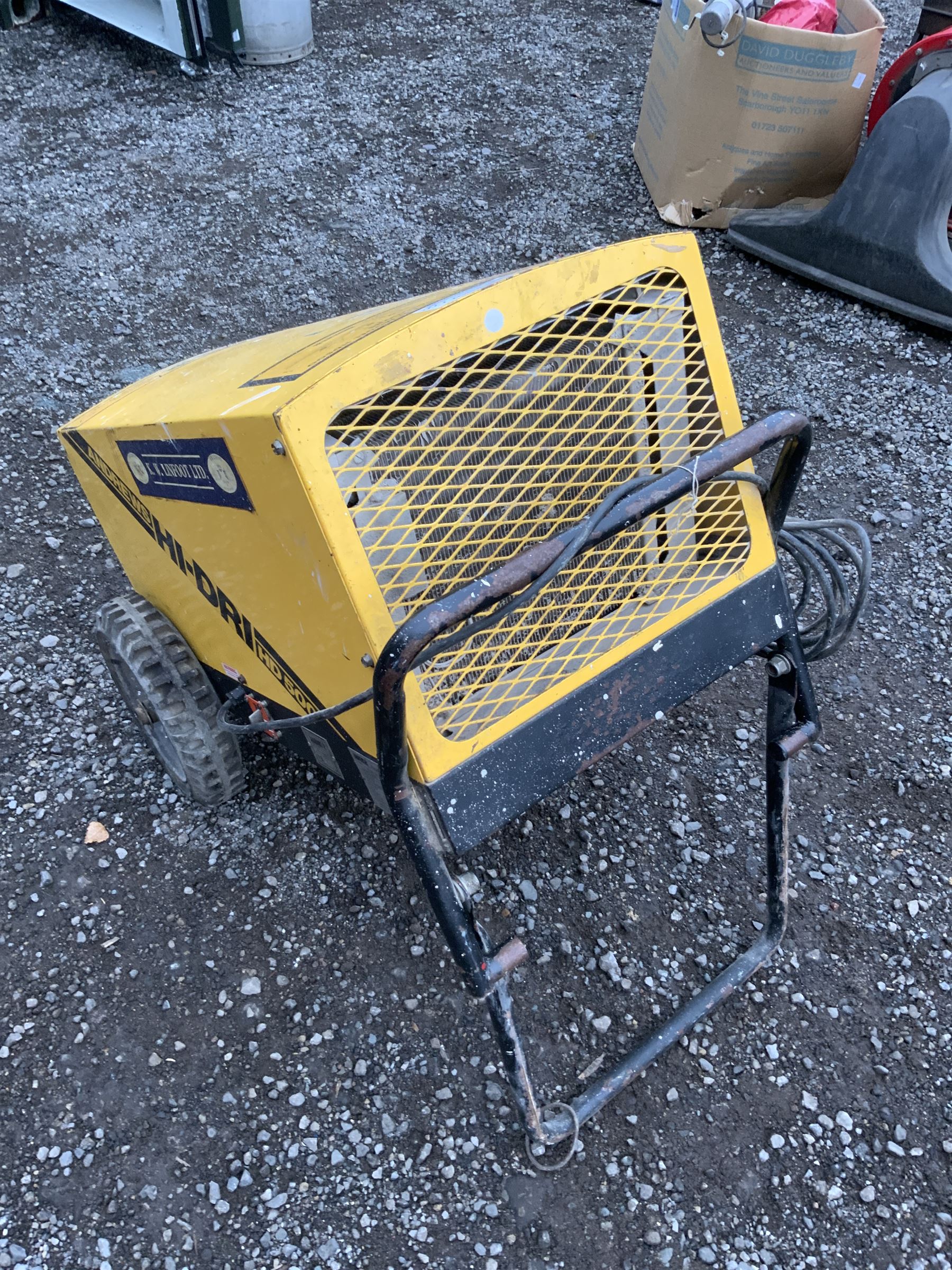 Andrews Building dryer, Hi-Dri HD500 - THIS LOT IS TO BE COLLECTED BY APPOINTMENT FROM DUGGLEBY STORAGE, GREAT HILL, EASTFIELD, SCARBOROUGH, YO11 3TX