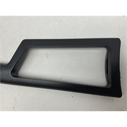 Crosman Model 2250B .22 cal. CO2 rifle, with PAO red dot sight and skeleton stock, serial no.221B76447, L77.5cm overall  NB: AGE RESTRICTIONS APPLY TO THE PURCHASE OF AIR WEAPONS.