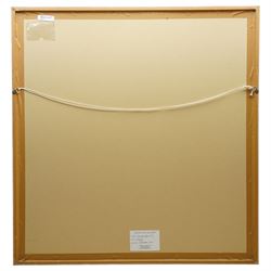 Sandra Blow (British 1925-2006): 'Revolve', etching and aquatint in colours signed titled numbered 30/75 and dated '03 in pencil 75cm x 72cm
Provenance: The Stour Gallery, Eastway, London 