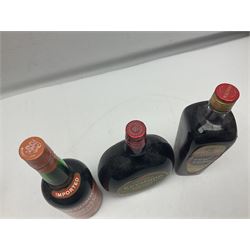Mixed alcohol, comprising Keystone Australian Burgundy, unknown content and proof, Maldano New Yorker Wine Aperitif, unknown content and proof and Duff Gordon Sherry, unknown content and proof (3)