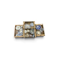 Spode Tower pattern bowl, together with Masons jug, transfer print ceramics and other coll...