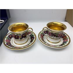 Copeland Spode tureen and platter, in peacock pattern, together with Herend Hungary trinket box and cover, Copeland vase and other ceramics 
