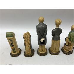 'The Sherlock Holmes' chess set, by SAC Studio Anne Carlton of Hull