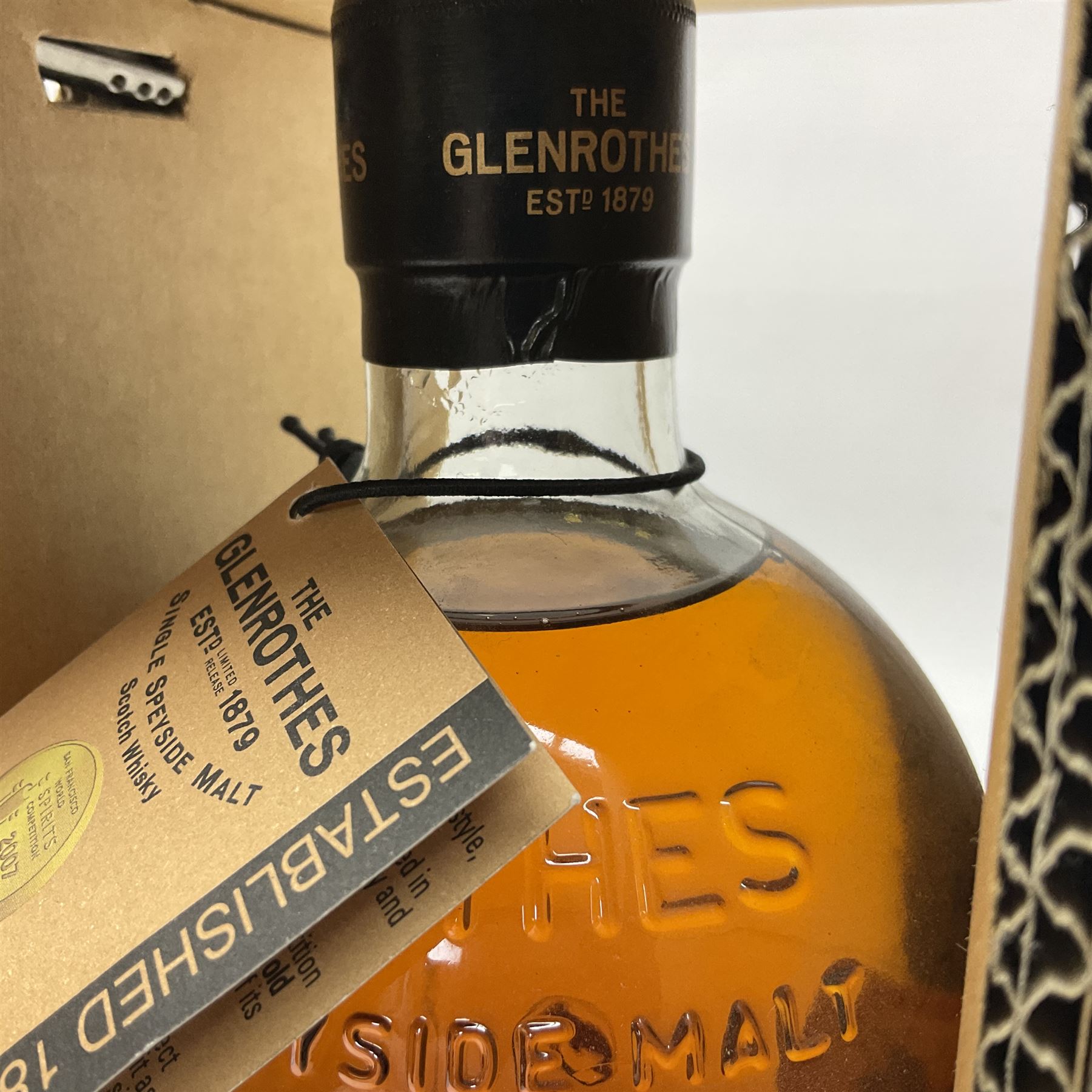 Glenrothes Select Reserve Speyside single malt Scotch whisky, 70cl, 40% and Islay Storm single malt Scotch whisky 70cl 40%