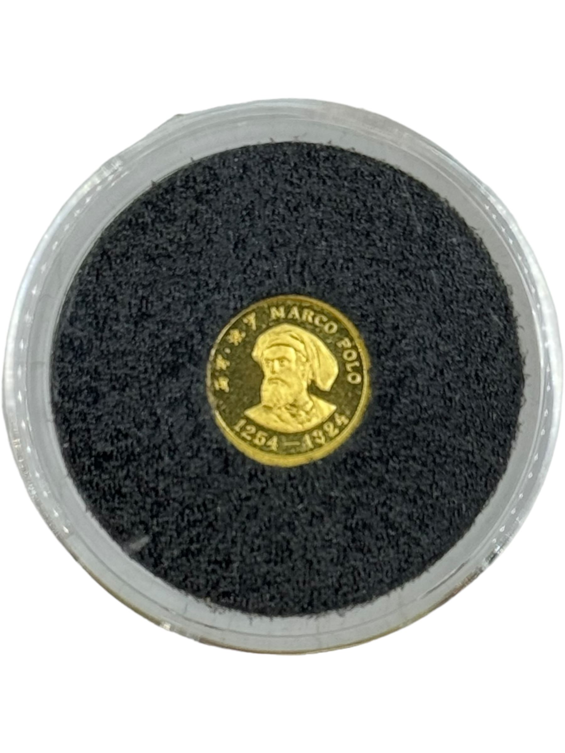 Three gold coins, from 'The Smallest Gold Coins of the World Collection', comprising China 900/1000 1 gram, China 999/1000 one twentieth of an ounce and Mexico 900/1000 one twentieth of an ounce, all with Westminster certificates (3)