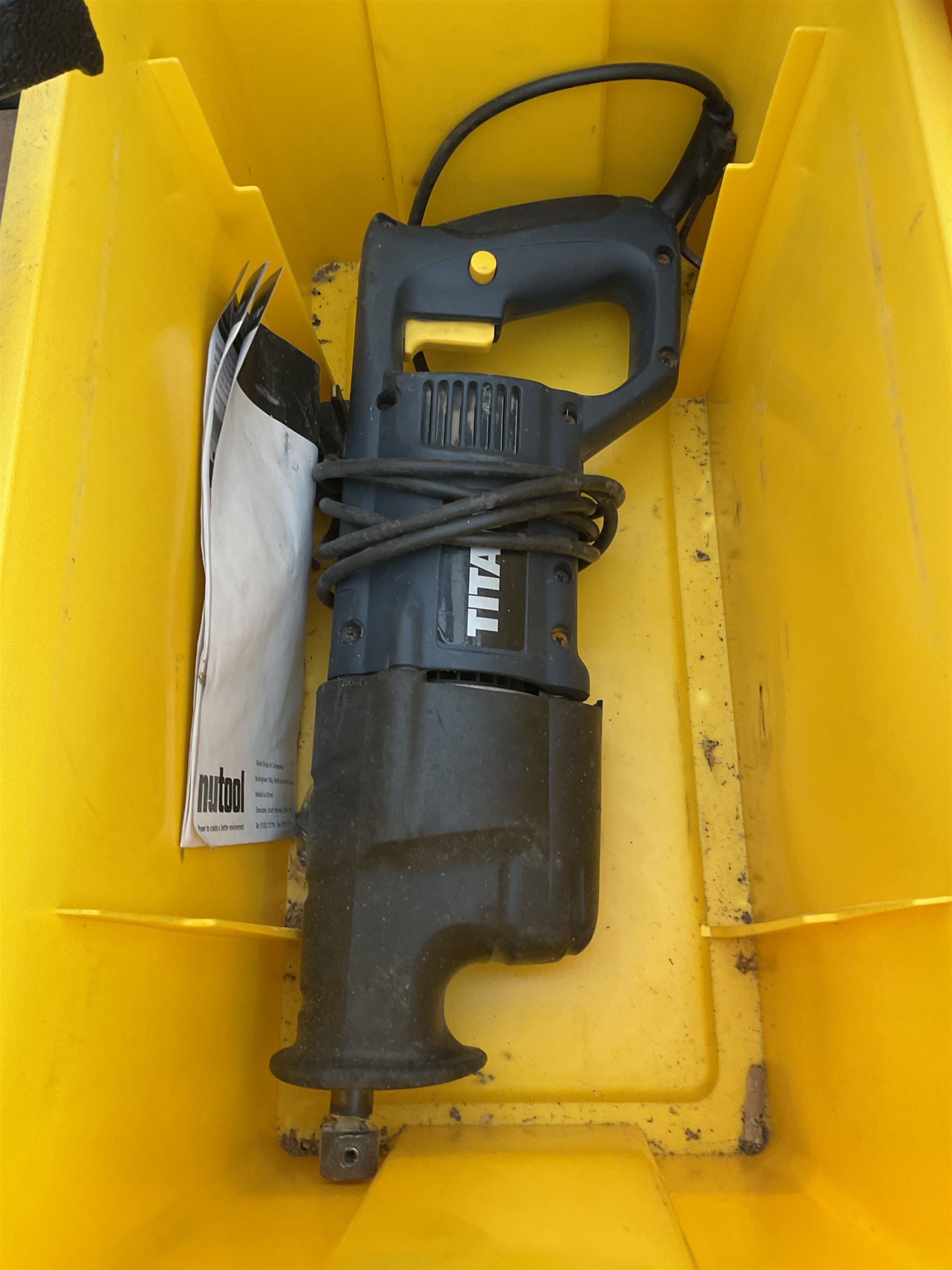 McCulloch Mac 338, Titan reciprocating saw and electric plane - THIS LOT IS TO BE COLLECTED BY APPOINTMENT FROM DUGGLEBY STORAGE, GREAT HILL, EASTFIELD, SCARBOROUGH, YO11 3TX