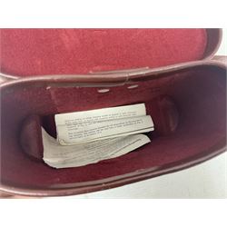 Carl Zeiss Jena 8x30 Deltrintem binoculars in original case, serial no. 5957951