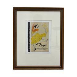 After Marc Chagall (French 1887-1985): 'Galerie Welz Salsalzburg', lithographic print pub. Mourlot 1959, 25cm x 17cm