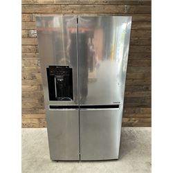 LG GSL760PZXV American style fridge freezer