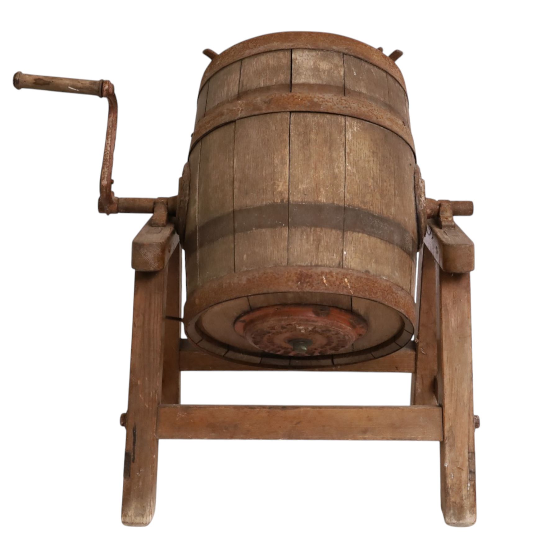 Butter churn on stand by Hathaway, H62cm