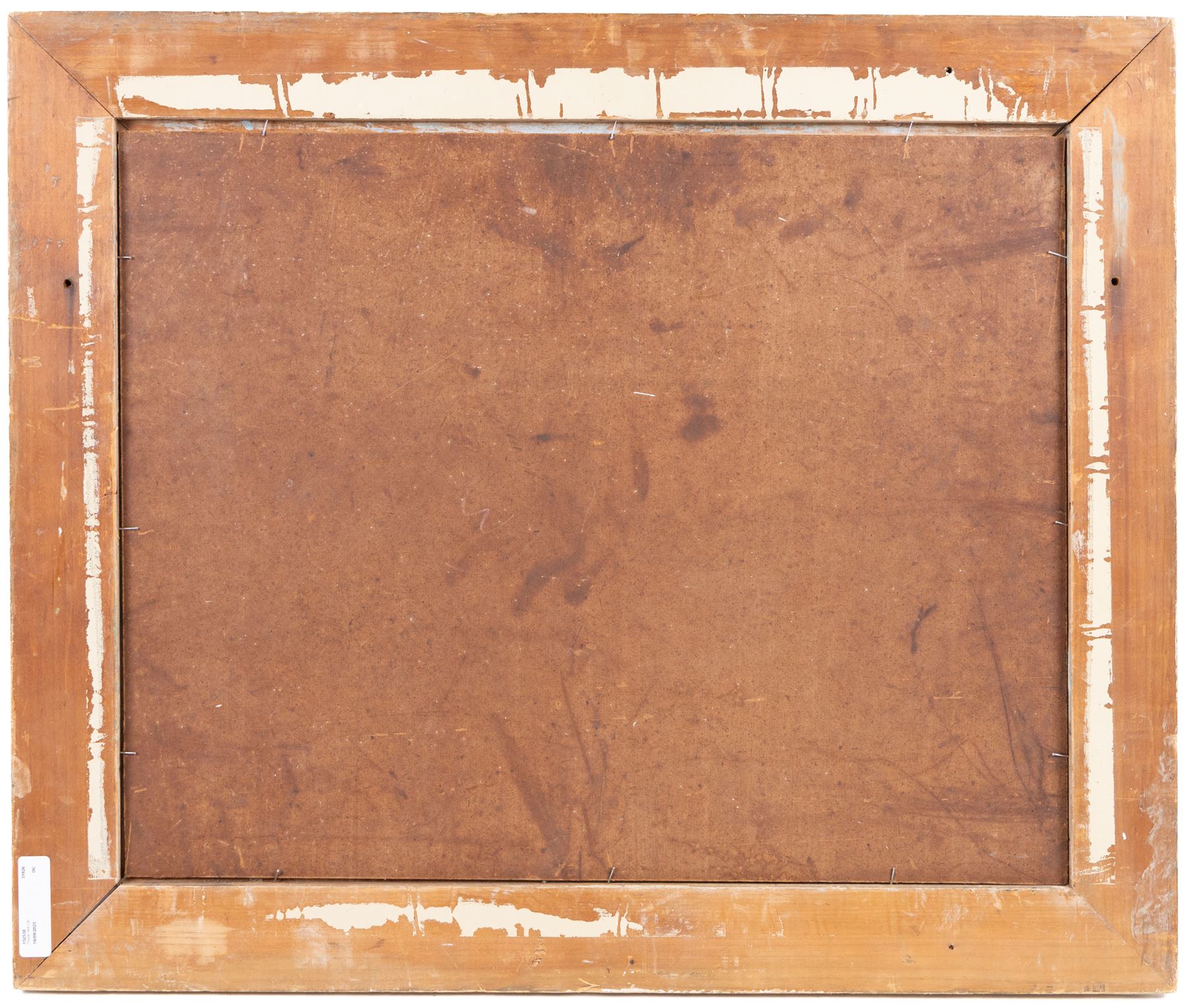 Manner of Margaret Evangeline Wilson (British 1890-1977): Still Life of Purple Flowers in a Glass Vase, oil on board unsigned 40cm x 50cm