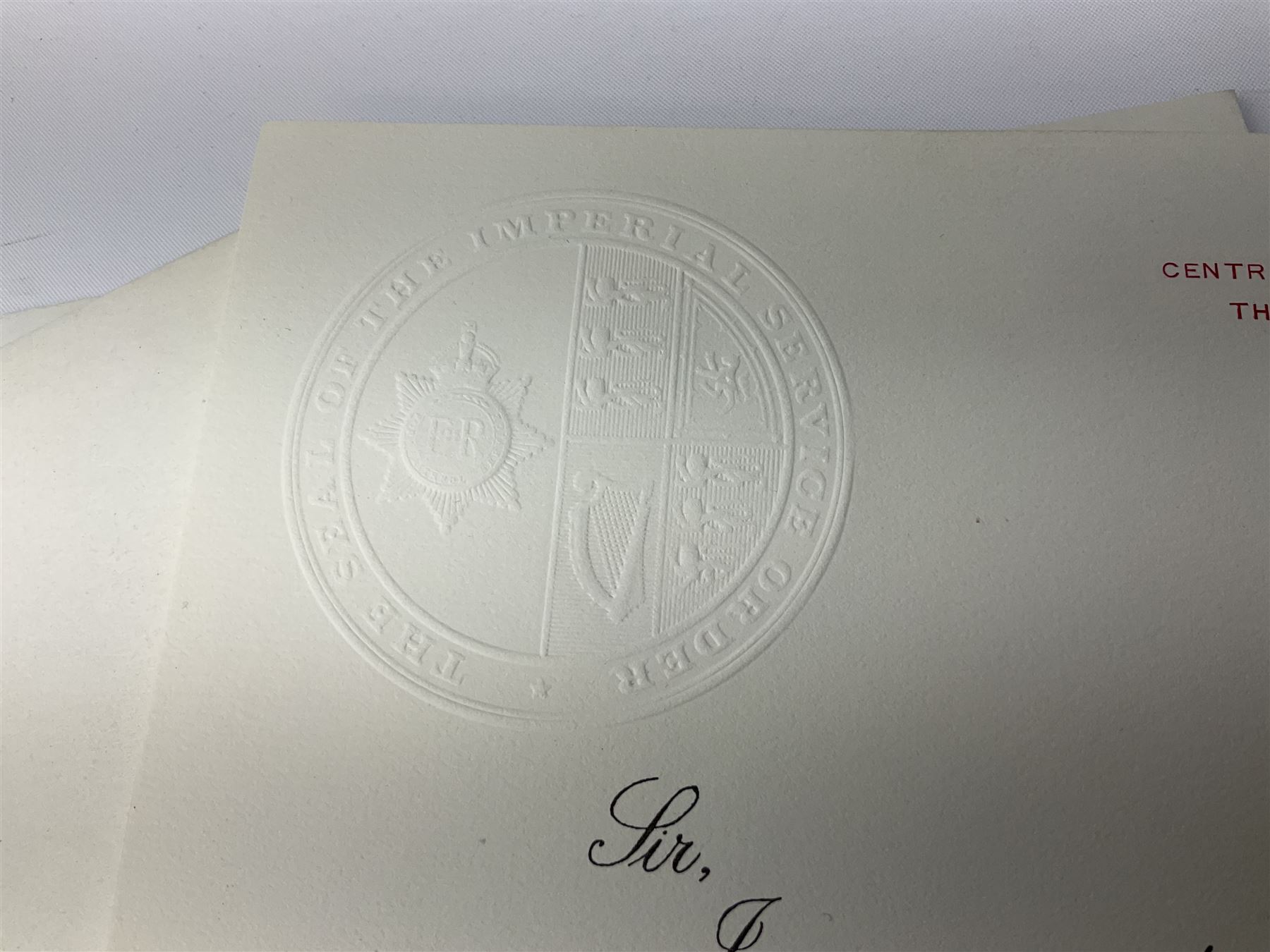 WW1 group of three medals comprising British War Medal and Victory Medal in issue box and Ceylon Volunteer Service Medal awarded to 10288 Pte. M. Smith R. Fus.; together with a later awarded WW2 Defence Medal in modern box with slip; and his QEII Imperial Service Medal in case and box with certificate dated 1959