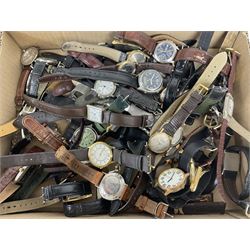 Collection of wristwatches including Guildcraft by Gruen, Sekonda, Lorus, Skagen, etc