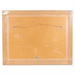 Stephen Frank Wasley (British 1848-1934): Fishing Boats at Dock End Whitby with the Abbey in the Distance, watercolour signed 36cm x 53cm