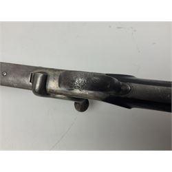 W.R. Pape Newcastle-upon-Tyne .297/250 Rook rifle, the 69cm (27