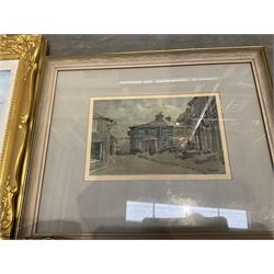 Collection of 19th and early 20th century oil paintings and watercolours, artists including Joseph Pighills, Victor Noble Rainbird, Louis Cox, Arthur W Newsholme, John Sowden, Arthur Tucker, Albert Woods, Alfred Robert Hayward, Manner of Thomas Creswick, etc (15)