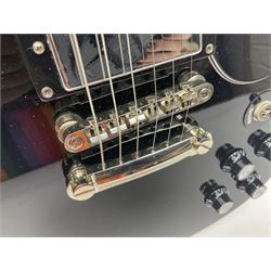 2015 Epiphone limited edition Tony Iommi signature SG Custom electric guitar, serial no.1506201270, L101cm; in cardboard delivery box with authenticity folder containing certificate and photograph of Iommi.