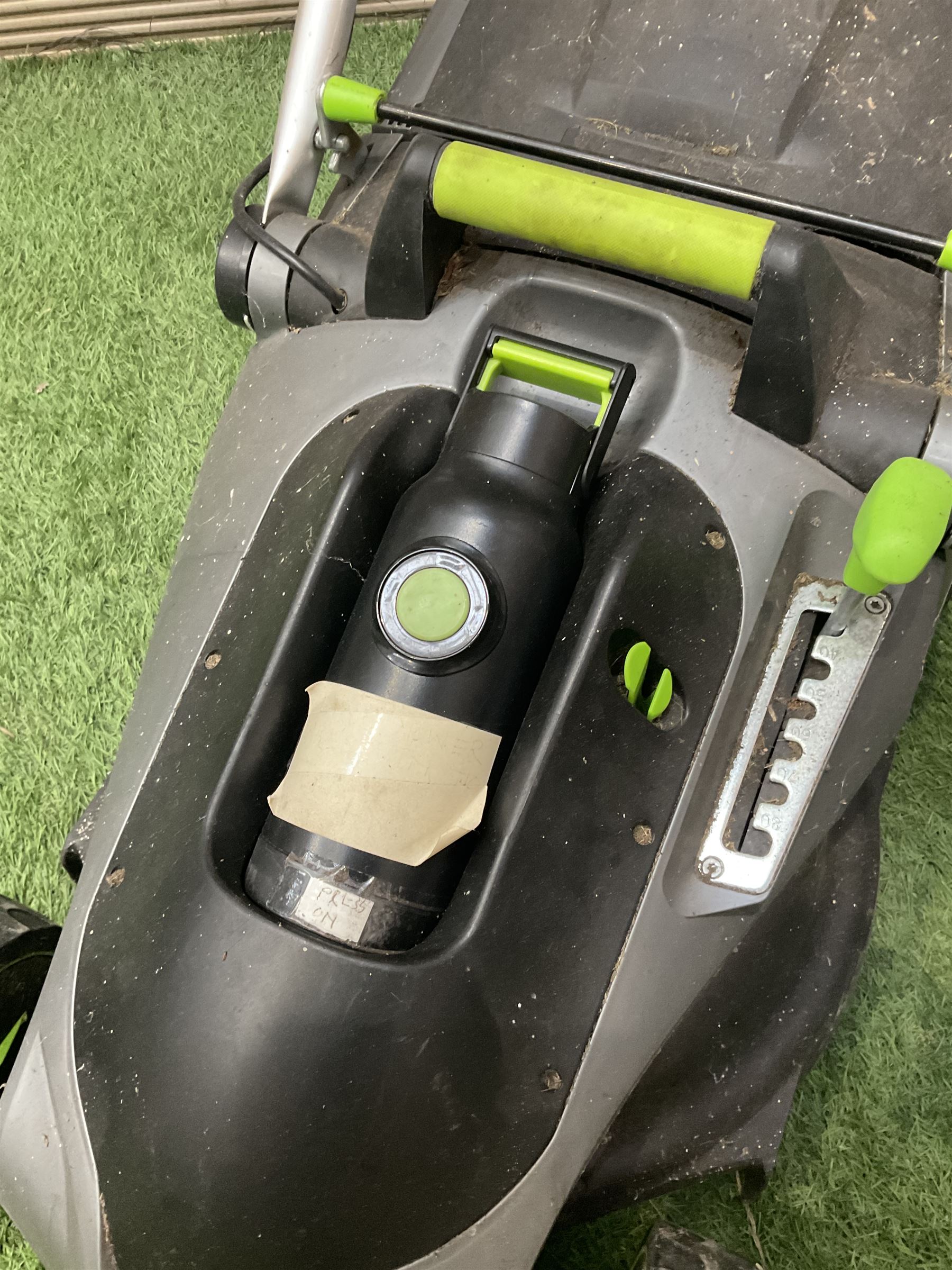 Gtech cordless  lawnmower with charger  - THIS LOT IS TO BE COLLECTED BY APPOINTMENT FROM DUGGLEBY STORAGE, GREAT HILL, EASTFIELD, SCARBOROUGH, YO11 3TX