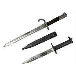 German-made 1908 pattern bayonet by Weye