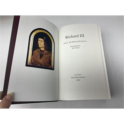 Folio Society - twenty-one volumes including All Quiet on the Western Front, The Twelve Caesars, Richard III, If this is a Man etc 