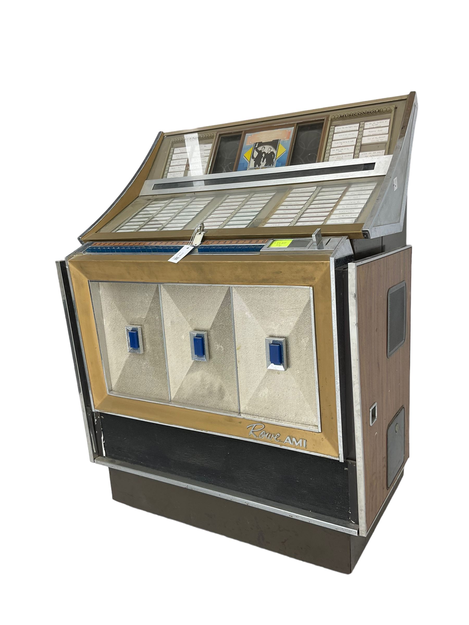 Rowe AMI 200 'DIPLOMAT' jukebox, circa. 1965