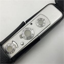 Minox C camera with 'Minox 1:3.5 f=15mm' lens, in fitted leather case with original box 