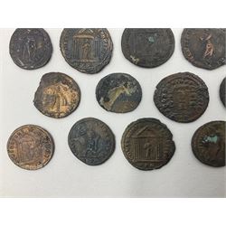 Roman Imperial Coinage, Constantine the Great (AD 306-337) and Constantine II (AD 337-340), twenty assorted bronze folles (20)