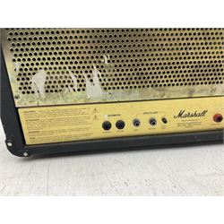 Marshall JCM 2000 dual super lead guitar amplifier head and a Marshall 1936 lead 2x12 speaker cabinet (2)