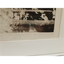 Norman Ackroyd CBE RA (British 1938-): 'Still Water', aquatint signed titled numbered 54/90 and dated 1982 in pencil 41cm x 41cm