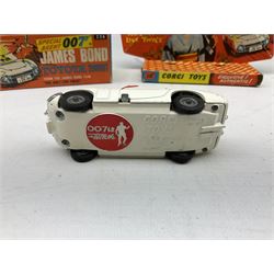 Corgi James Bond Toyota 2000GT from You Only Live Twice No.336, with inner display packaging and rocket launcher in boot with four missiles, leaflet in base, boxed